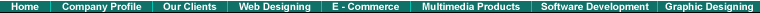 Web Design including Flash Intros using HTML, 
PHP, ASP, DHTML, JavaScript